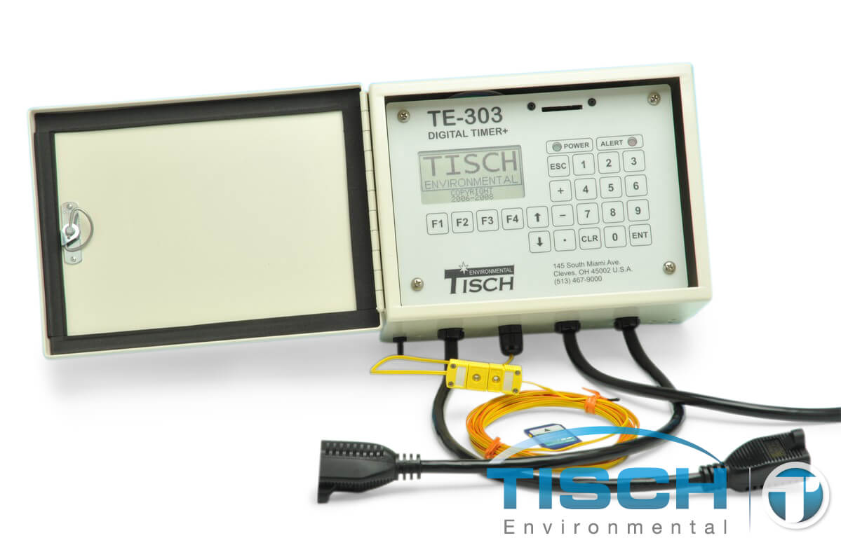 Gezichtsveld Sinewi Wrijven TE-303-TPX, Digital timer for TSP PM10 PM 2.5 and PUF samplers, Tisch  Environmental Inc.