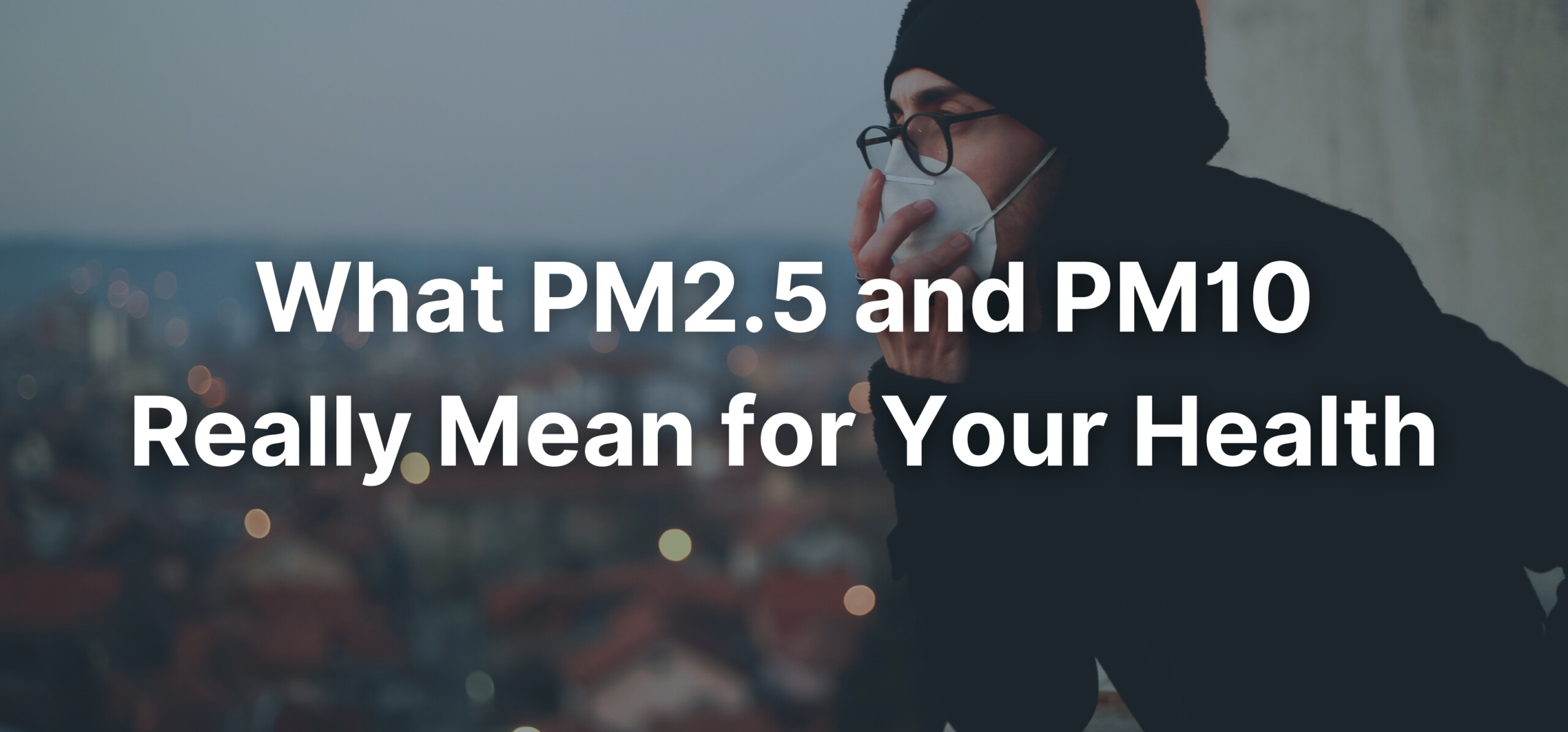 decorative header image stating, "What PM2.5 and PM10 Really Mean for Your Health".